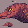 Pixely dinohead