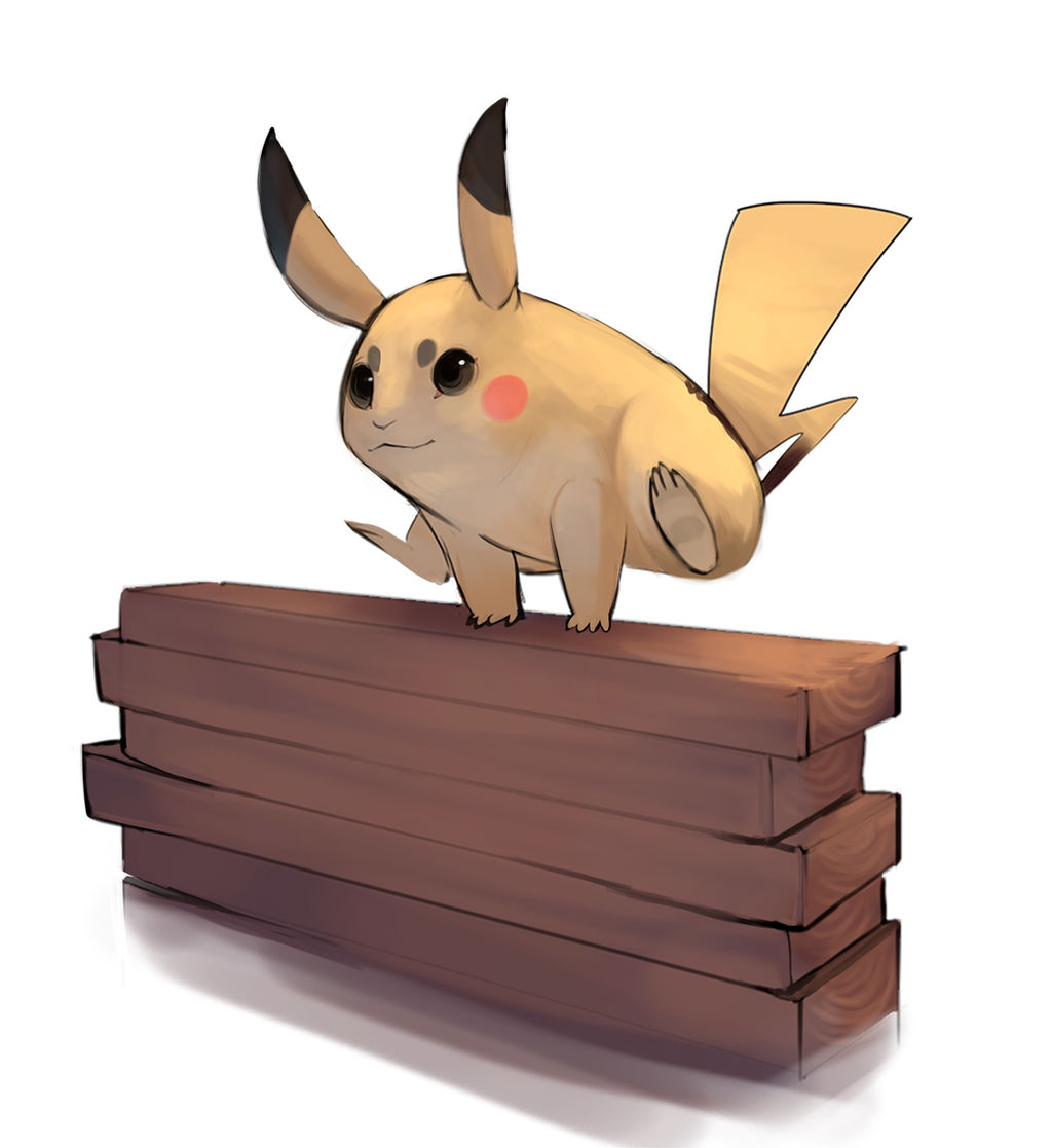 Exercising pikachu