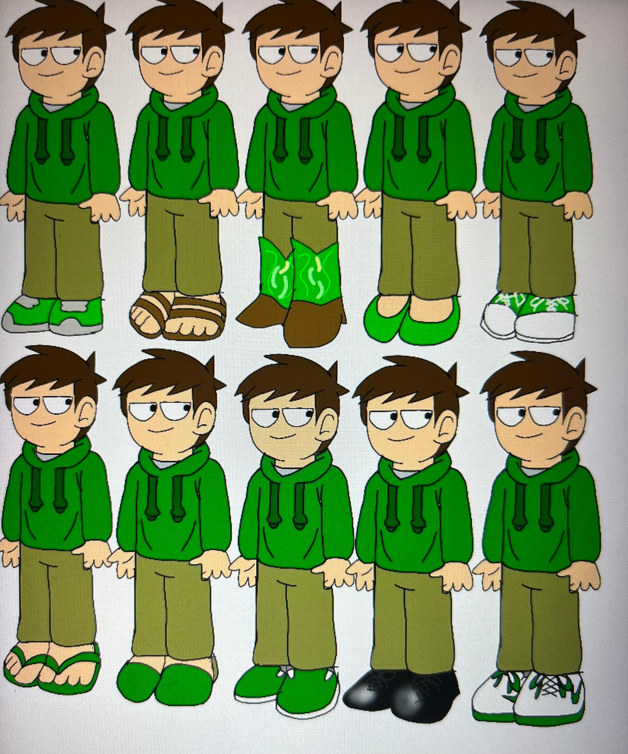 Edds Deviantart Edds shoe collection by andrealovessouthpark on DeviantArt