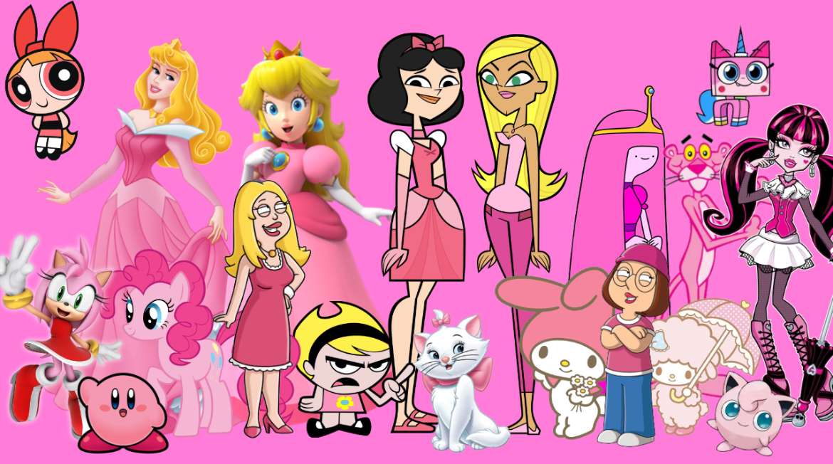 Pink Character Color My Favorite Pink Characters by andrealovessouthpark on DeviantArt
