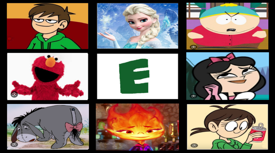My Fave Letter E Characters by andrealovessouthpark on DeviantArt