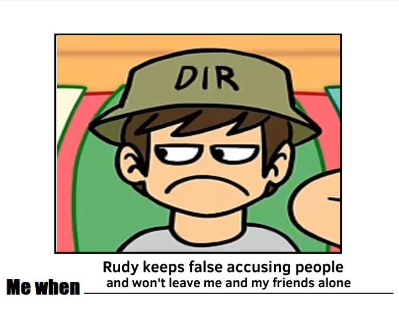 Keep Rudy Me when Rudy wont leave me and friends alone by andrealovessouthpark on ...