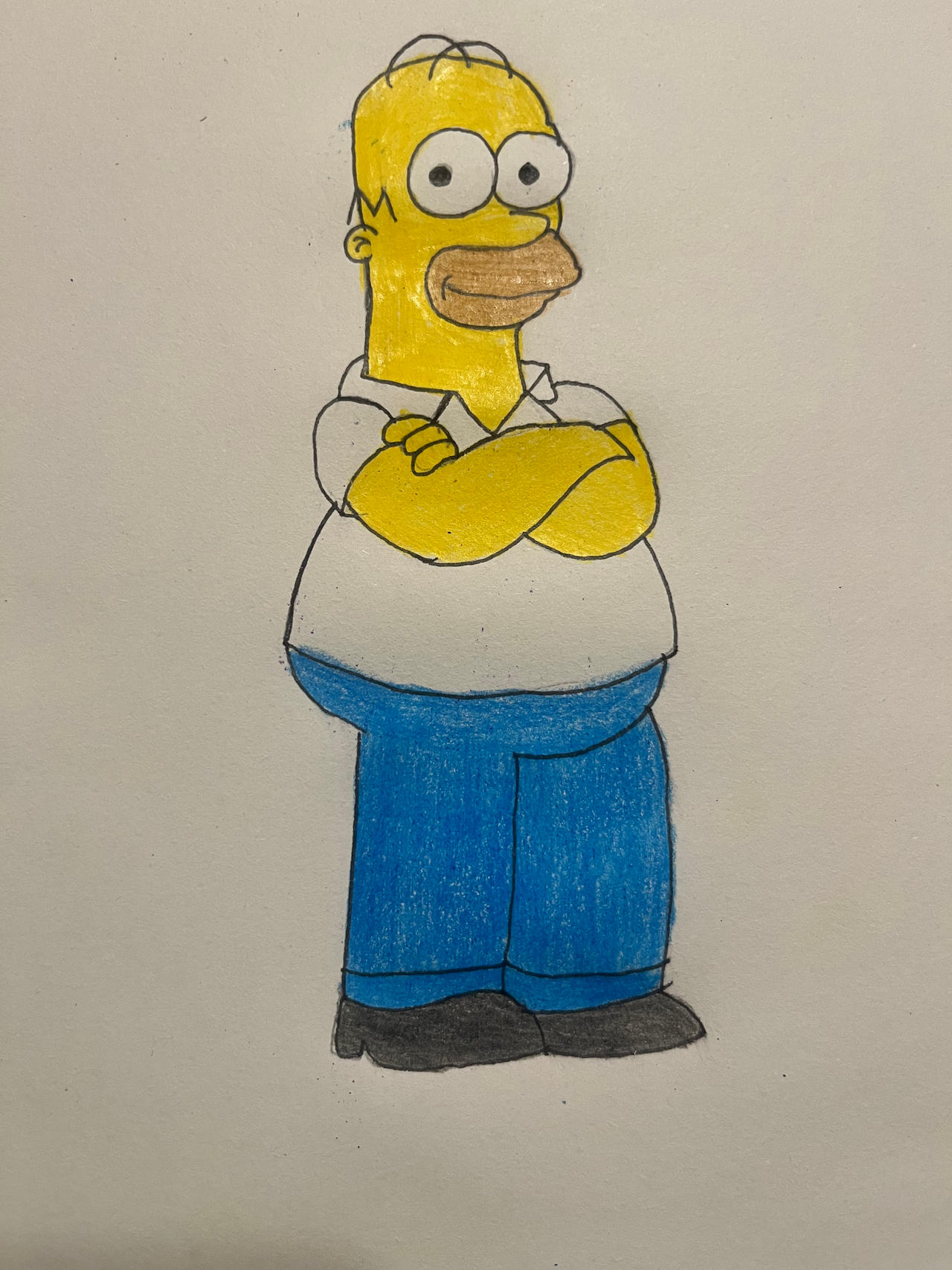 My Homer Simpson Drawing By Andrealovessouthpark On DeviantArt my-homer-simpson-drawing-by-andrealovessouthpark-on-deviantart