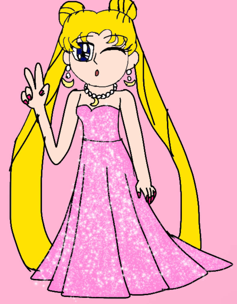 sailor moon pink dress Custom Order Based on Princess Chibi Moon Dress Cosplay Halloween Costume Adult Handmade