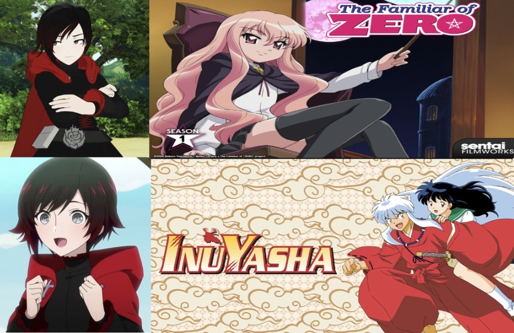 Zero Inuyasha Ruby Rose Prefers Inuyasha Over Familiar Of Zero by ...