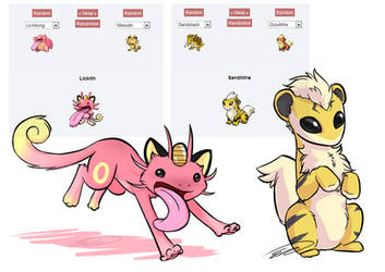 Some Pokemon Fusions