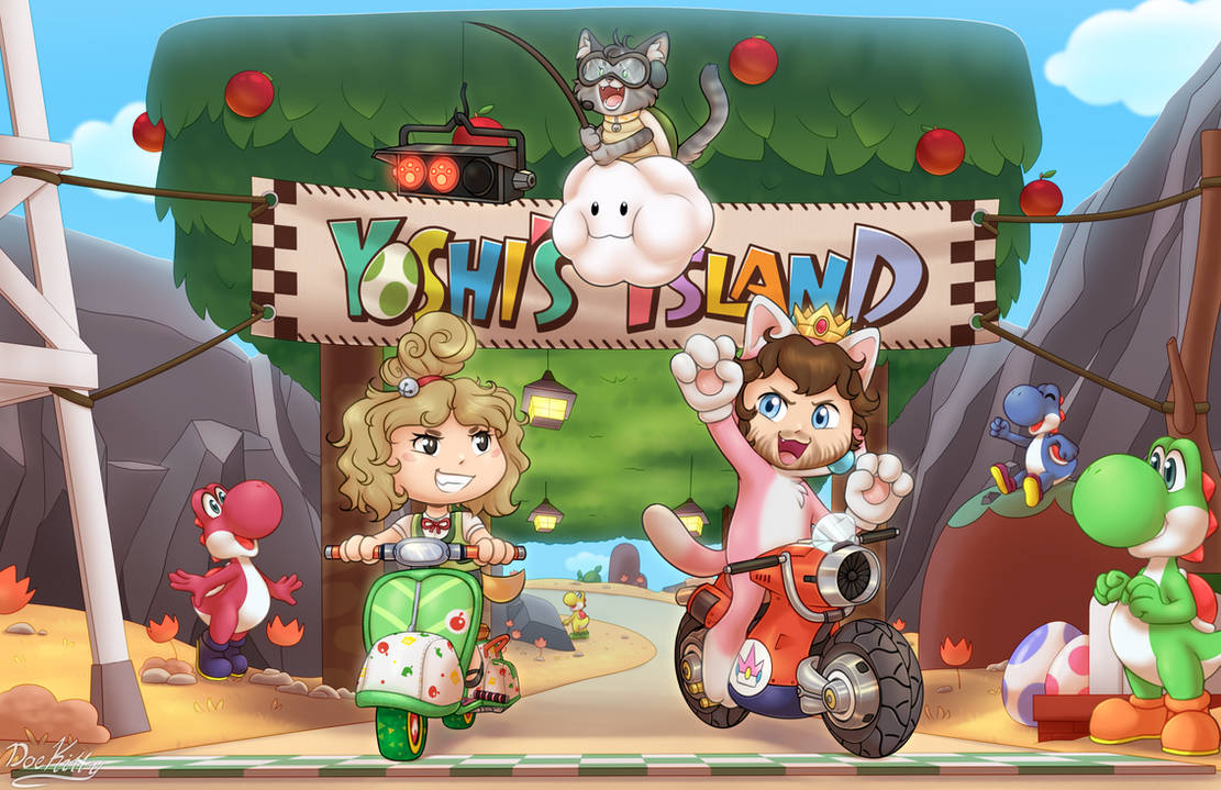 Mario Kart - Commission by DoeKitty on DeviantArt