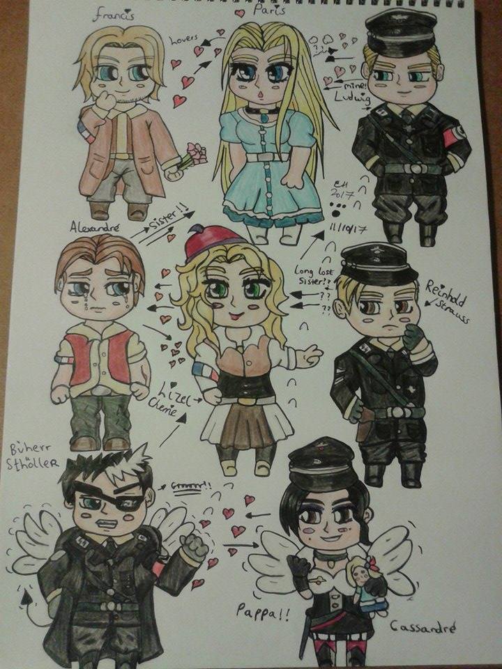 Chibi story characters 1