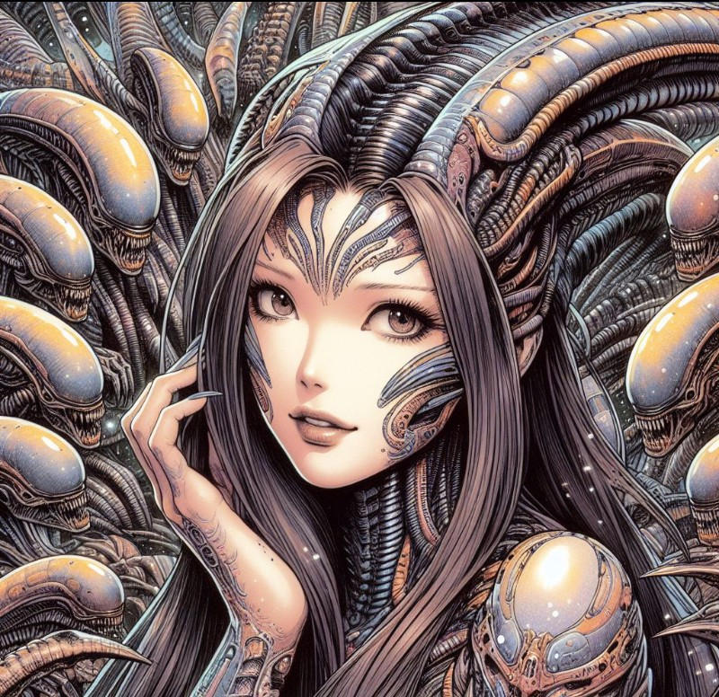 Human Female Xenomorph Hybrid By Godzillaaeon01 On DeviantArt human-female-xenomorph-hybrid-by-godzillaaeon01-on-deviantart