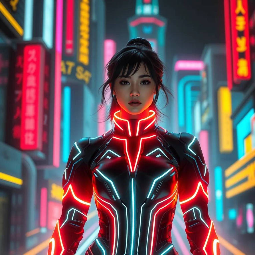 Tron female program by godzillaaeon01 on DeviantArt