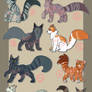 Warrior Cats Adopts Set 1