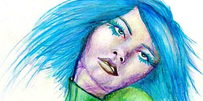 A Colorful Lady by JoanOfArt on DeviantArt