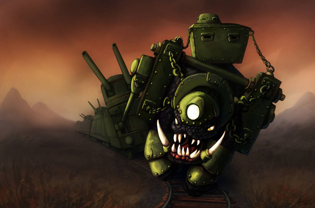 The Beast Riding The Rails Railbeast by Asimos on DeviantArt