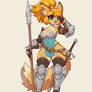Fox Lady Knight Adoptable