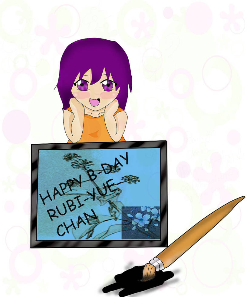 happy birthday rubi by danitsukinaru on DeviantArt