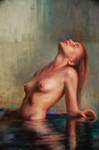 woman naked art by LOUGOS