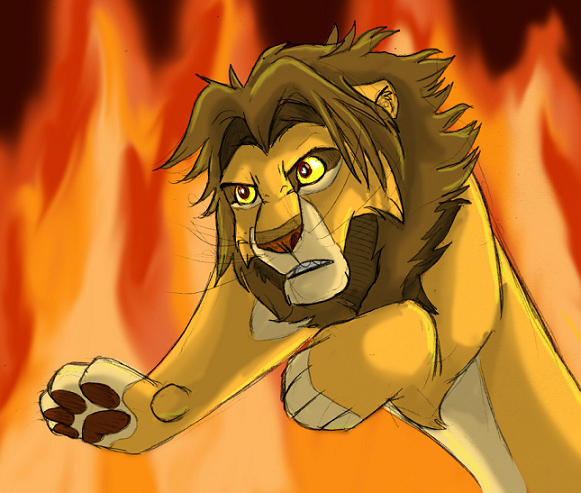 Simba strikes back by AudreyCosmo13 on DeviantArt