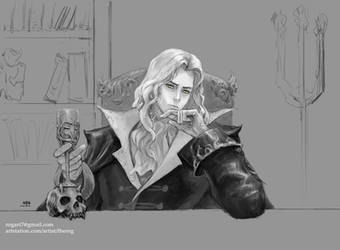 Alucard sketch by The NRG