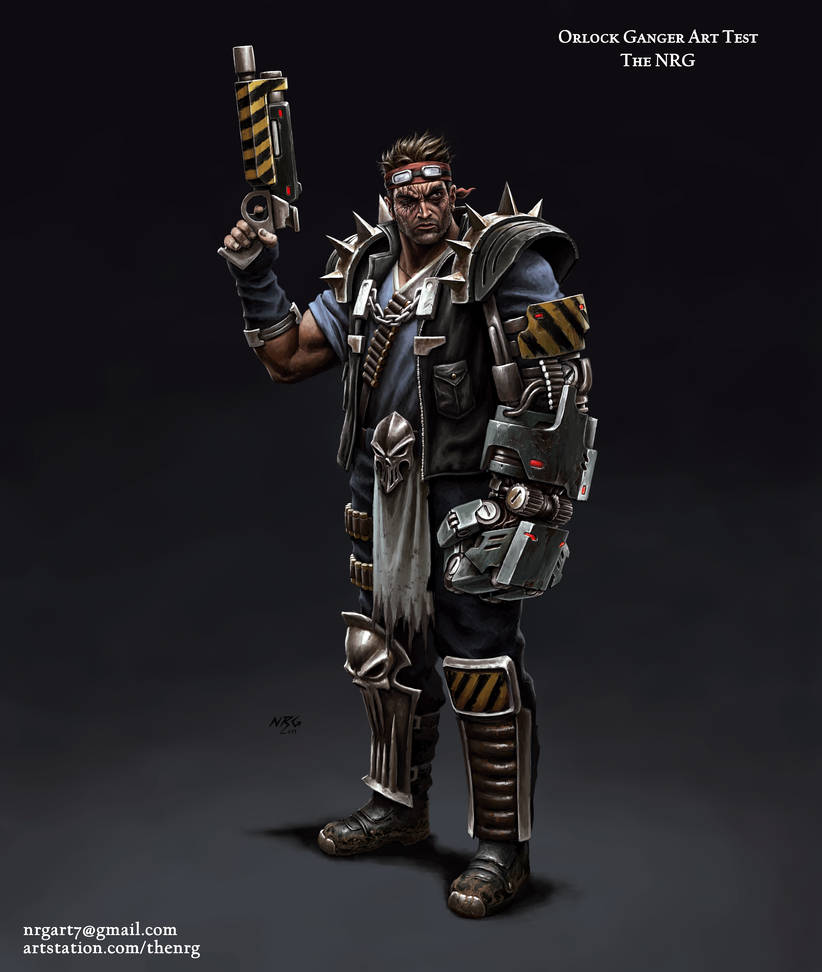 Necromunda Orlock Ganger Art Test by The NRG by The-NRG on DeviantArt