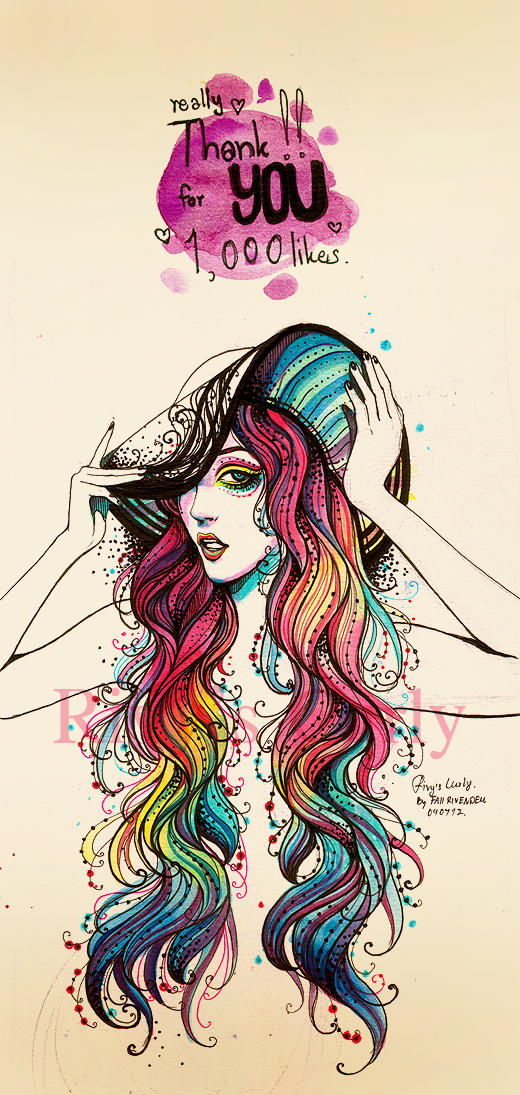 Dip Dye Hair Of Rainbow By Rivyinrivendell On Deviantart