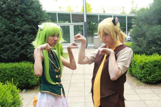 vocaloid: cat life is beautiful Gumi and Len