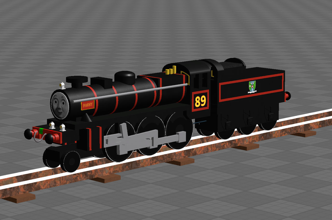 Barry Tender Engine NWR#89 Barry Ivatt by artidtawon on DeviantArt
