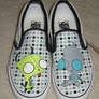 Painted Gir Shoes