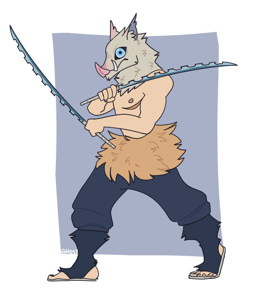 Inosuke Early Design inosuke by vilinti on DeviantArt