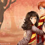 Ron + Hermione - Autumn