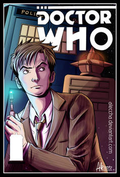 Doctor Who (fake) Comic Cover!