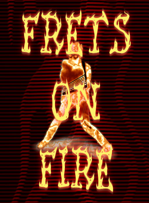 Frets on Fire poster by Puff24 on DeviantArt