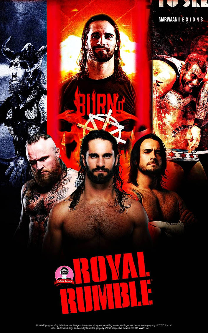 ROYAL RUMBLE POSTER BY MARWAAN DESINGS by MarwanDeep on DeviantArt