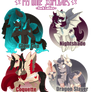 My Little Adoptables: Dark Ladies [closed!]