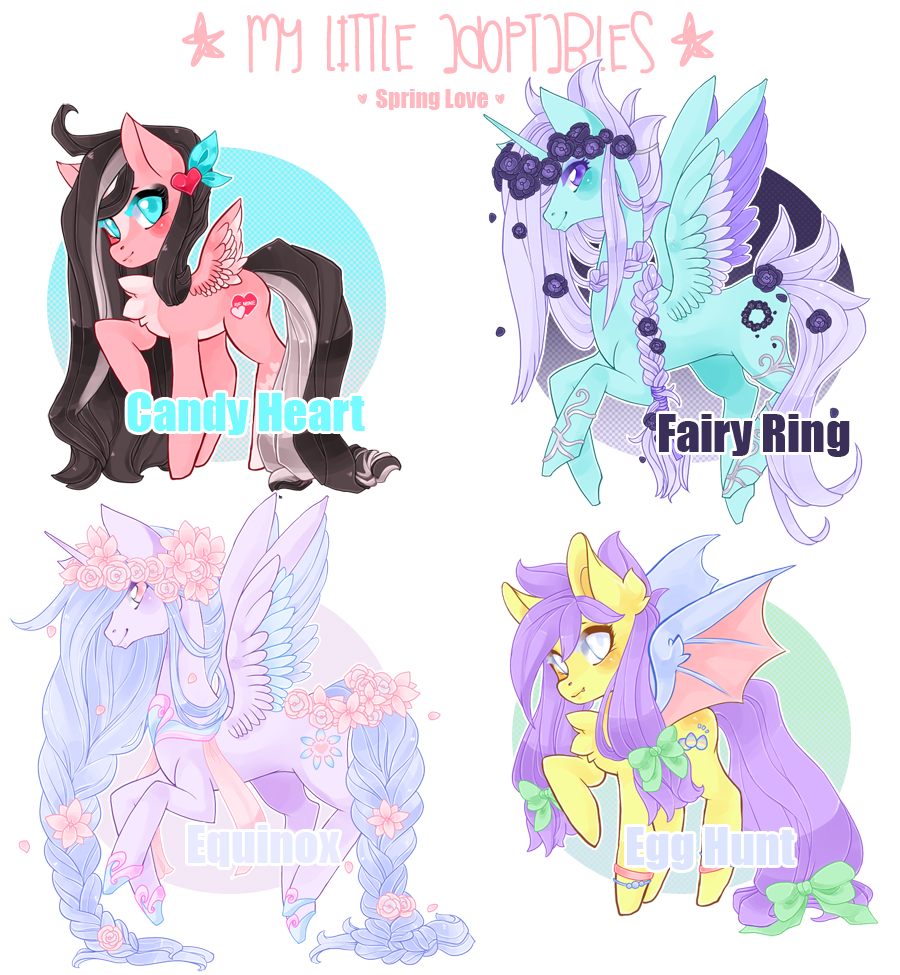 My Little Adoptables: Spring Auction [over!]