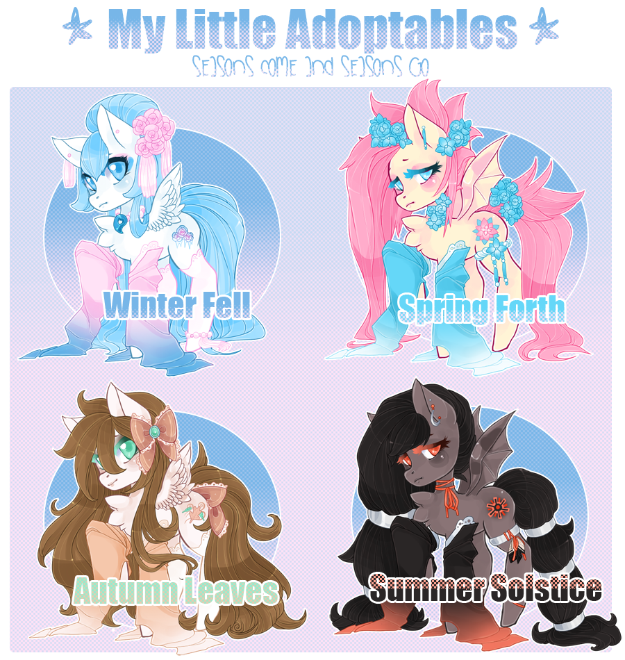 My Little Adoptables: Seasons [Closed!]