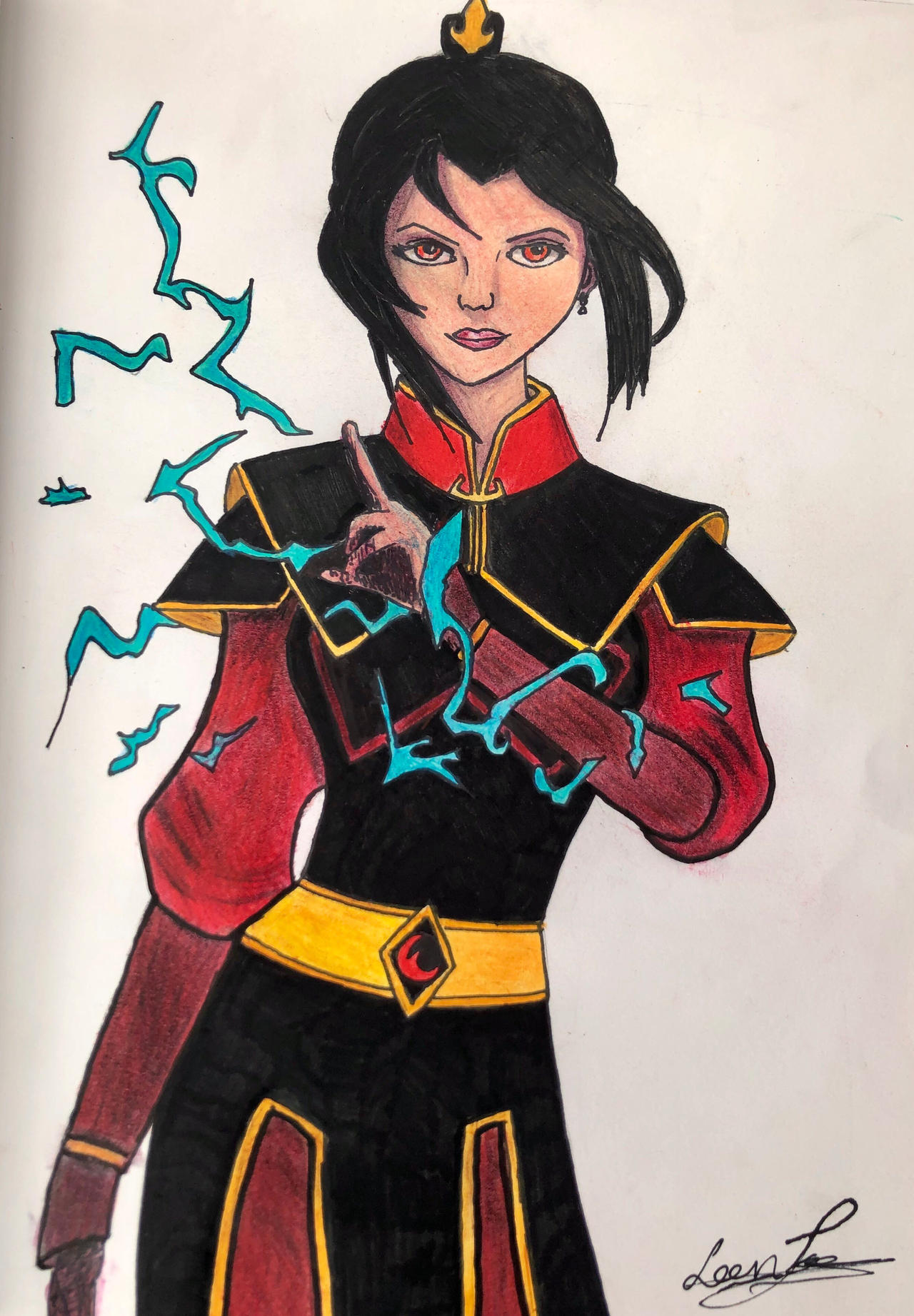 Draw Azula Azula by drawnbylee on DeviantArt