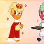 Golden Sprout and Chef Sprout