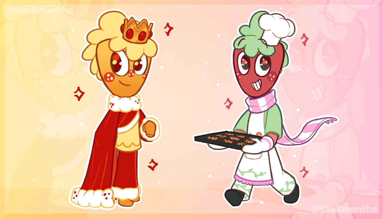 Golden Sprout and Chef Sprout