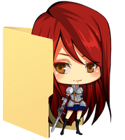 Erza Scarlet Folder Icon [Fairy Tail]