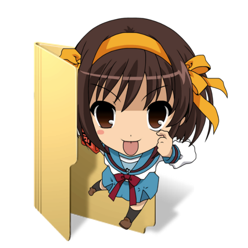 Haruhi Suzumiya Folder Icon