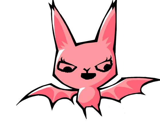 Pink bat by TehArtMaster on DeviantArt