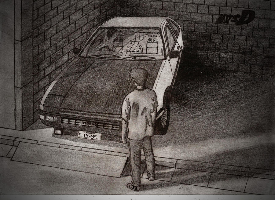 Initial D - Takumi - AE86 by Bullitt1301 on DeviantArt