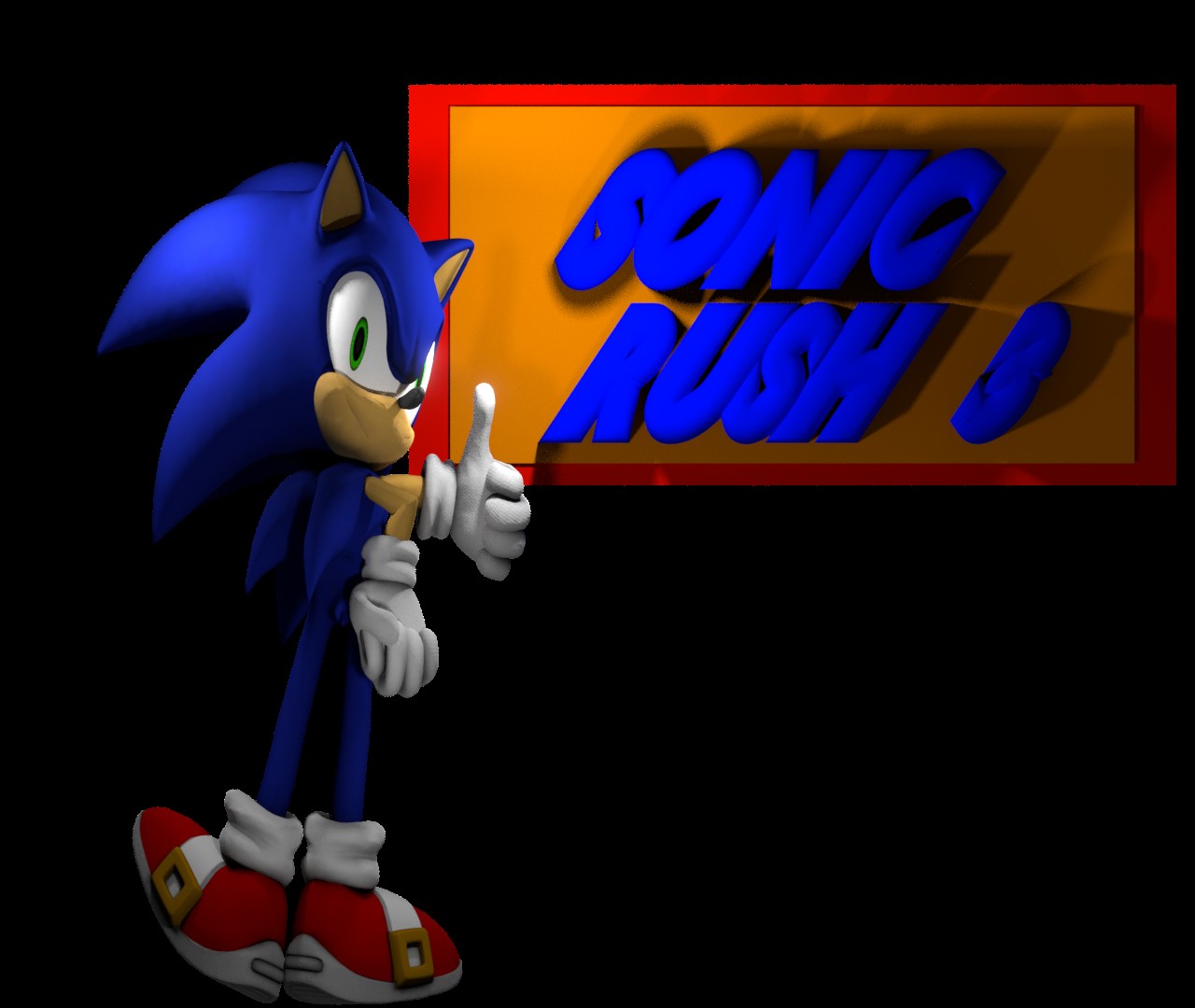 New Sonic Rig Render 2: Sonic Rush 3! by MDBSONIC on DeviantArt