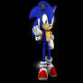 New Sonic rig Render 3: Classic Sonic Pose