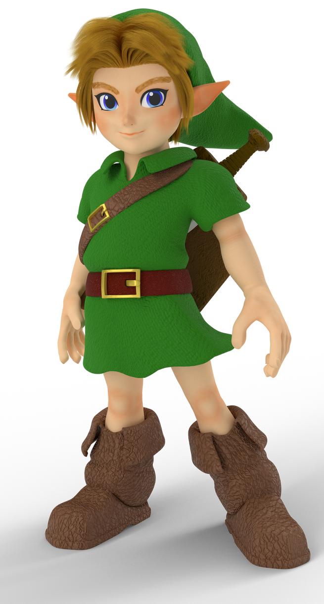 Young Link Custom Model - Blender by MDBSONIC on DeviantArt