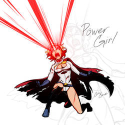Power Girl Rough