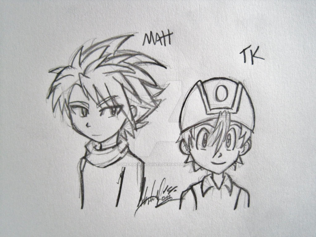 Matt and TK Request by DreagonArchives on DeviantArt