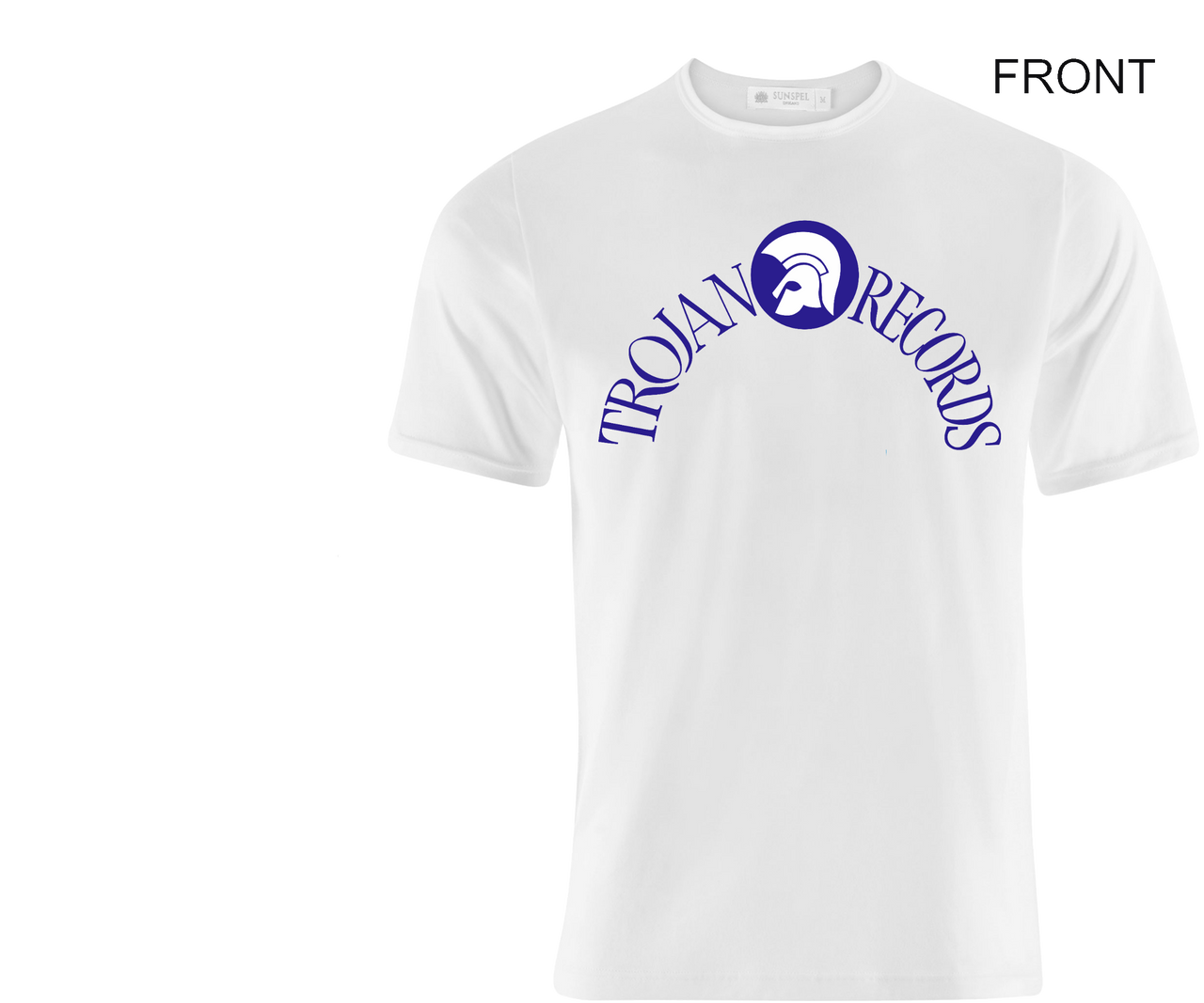 T-shirt Uomo Trojan Records Nera Logo Rasta 100% Cotone 3XL - Foto 5