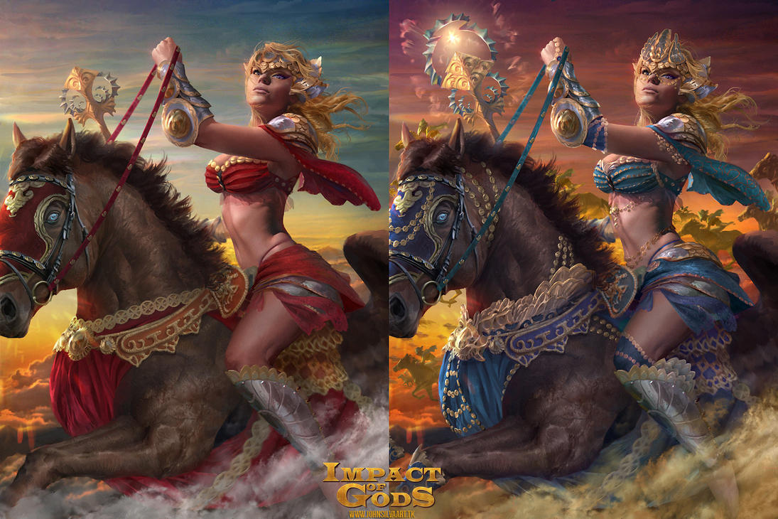 Валькирии в скандинавской мифологии и германской