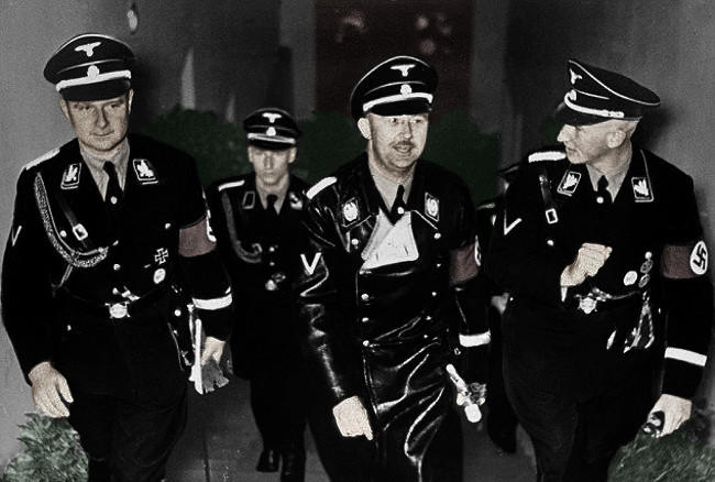Heinrich Himmler with Reinhard Heydrich by WilhelmWolf on DeviantArt